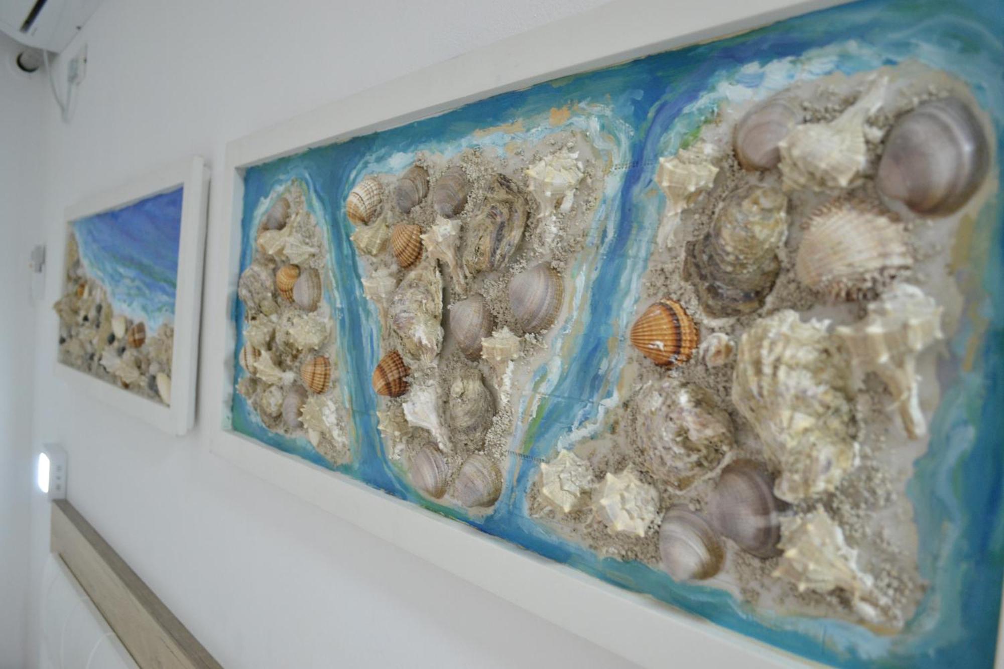 Seashell Art Decor Studio & Parking Влёра Экстерьер фото