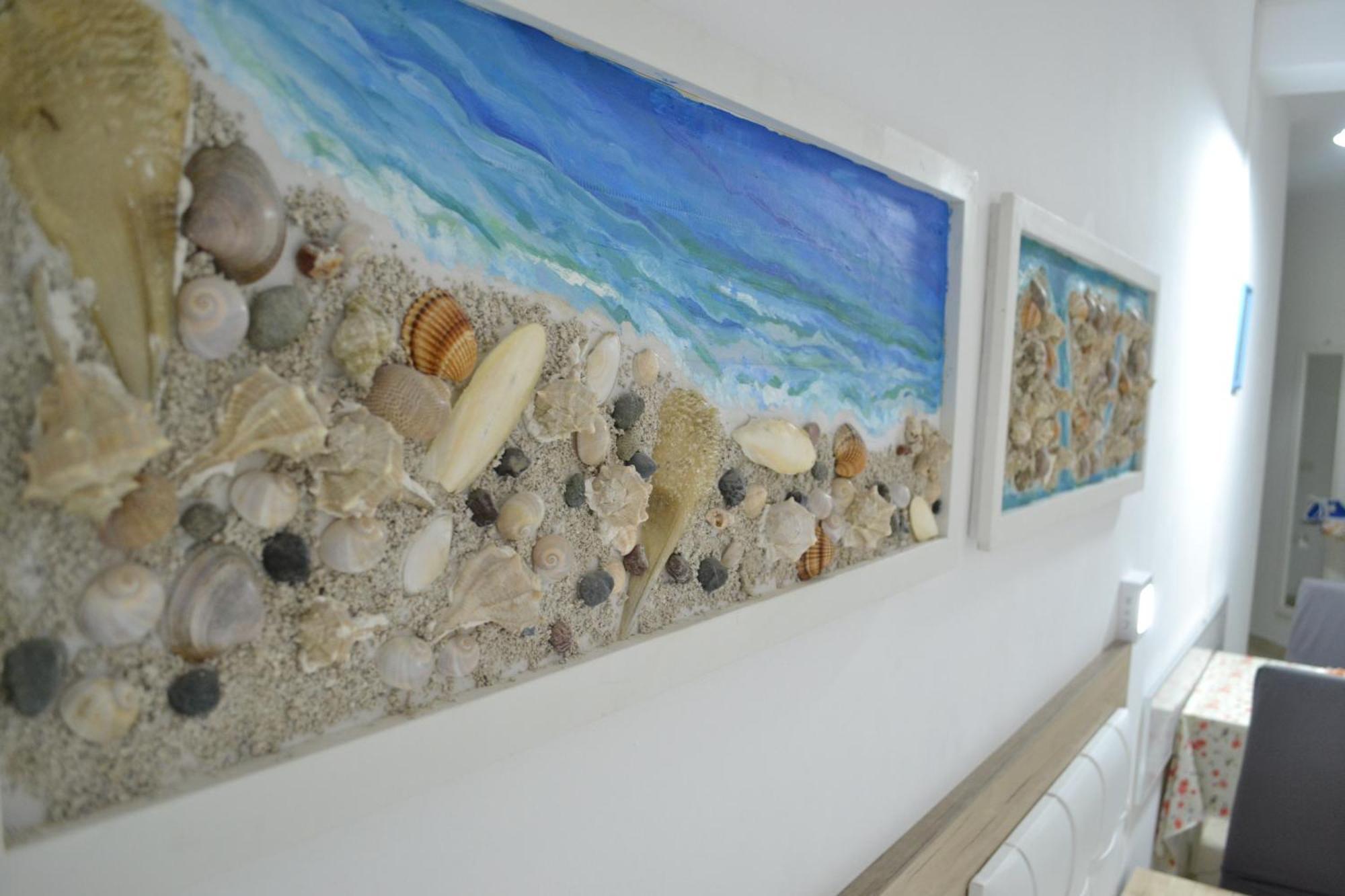 Seashell Art Decor Studio & Parking Влёра Экстерьер фото